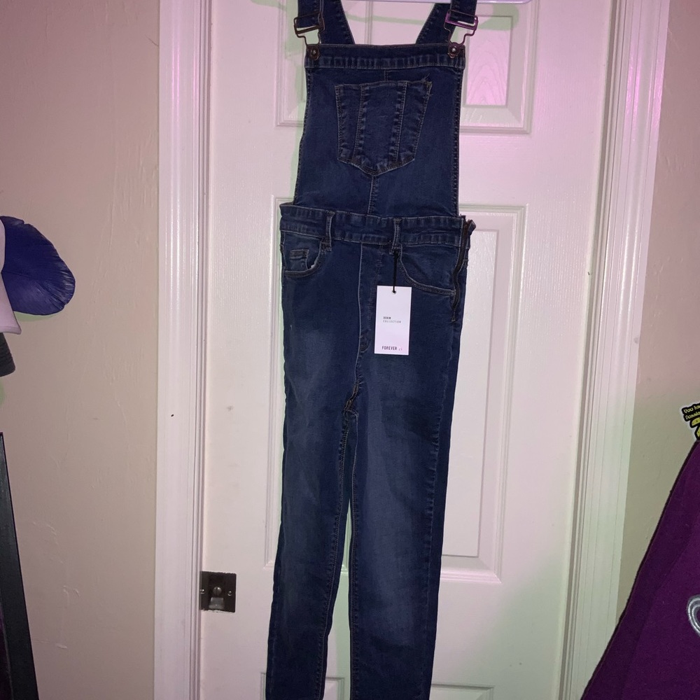 Denim Overalls NWT